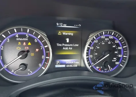 2015 Infiniti Q50 Premium/Sport z USA, uszkodzony, nr VIN JN1BV7AR1FM404154